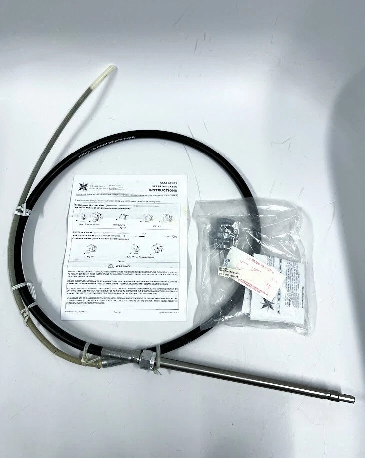 Seastar Solutions SSC6106 Quick Connect II Steering Cable Kit for Boats