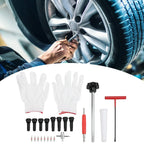 22-Piece Tire Valve Tool Set for Vehicle Maintenance