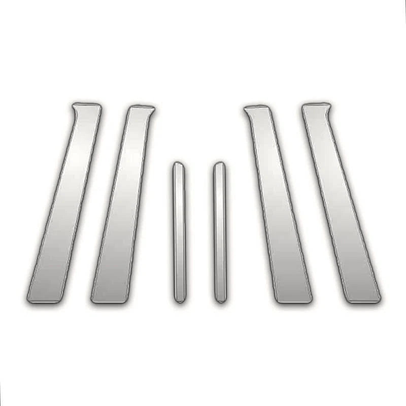 6Pc Chrome Pillar Post Covers for Nissan Pathfinder (2005–2012)