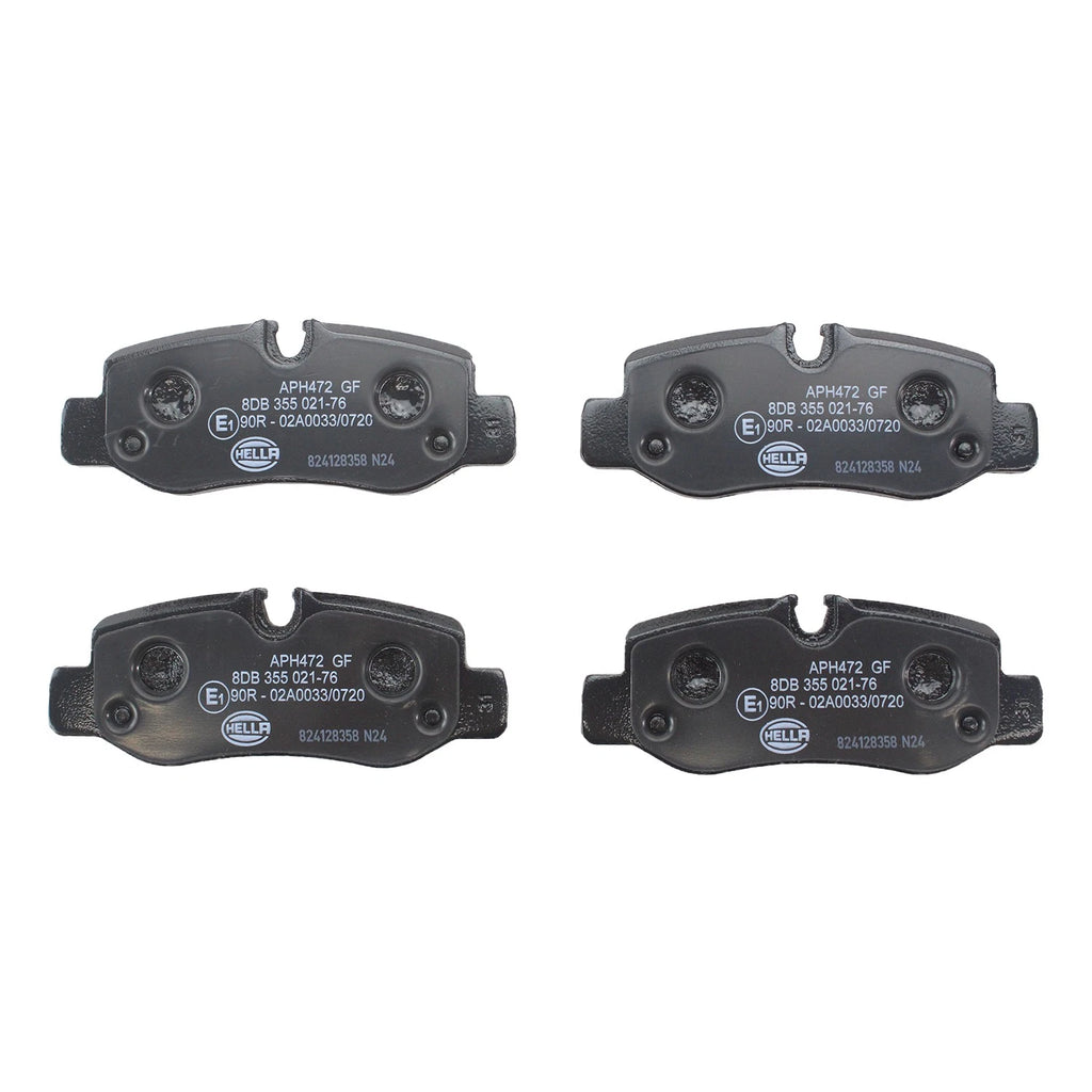 Set of 4 Rear Disc Brake Pads for Mercedes W447 Metris (2016–2023) 355021761