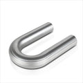 1-5/8" Mild Steel Exhaust Piping 180 Degree U-Bend for Custom Applications