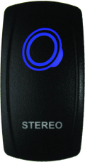 Lighted Switch for DragonFire Racing Stereo (Universal)