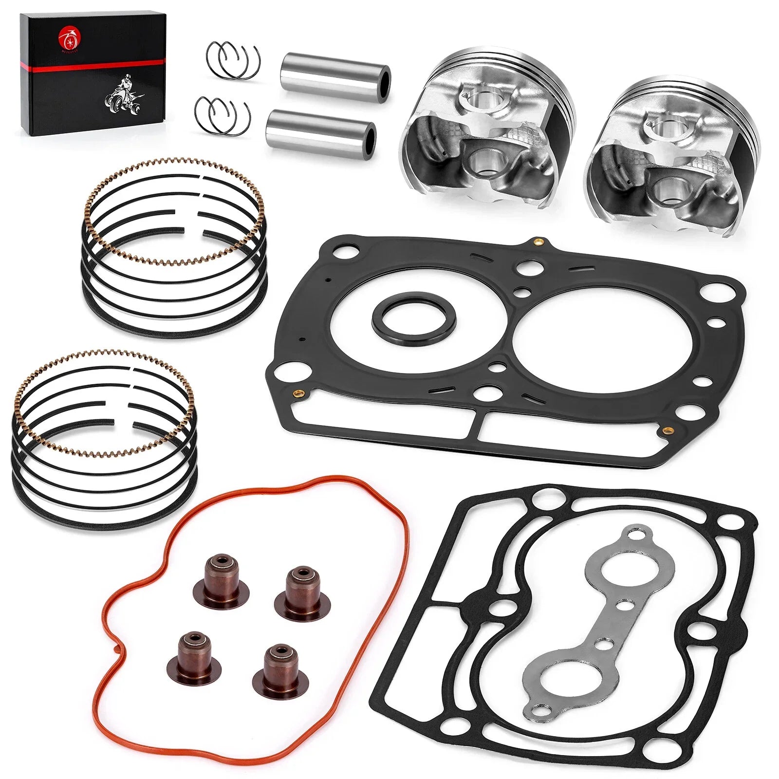 Top End Piston Ring Gasket Kit for Polaris Sportsman 800 EFI (2005–2013)
