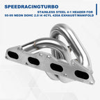 Stainless Steel 4-1 Header Exhaust/Manifold for Dodge Neon (1995–1999)