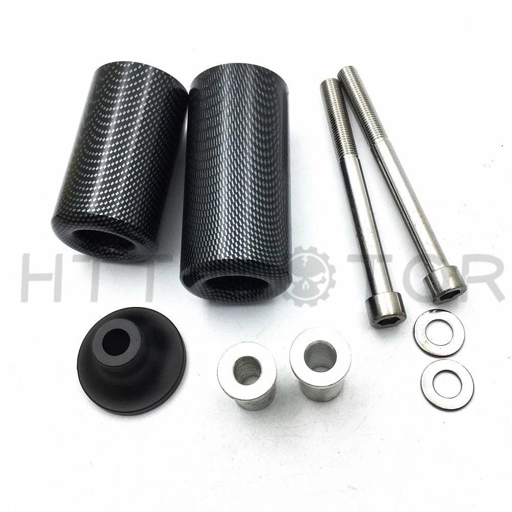 No-Cut Carbon Frame Slider for Kawasaki Ninja ZX6 ZX6R ZX6RR (2005–2006)
