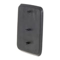 Black Front Seat Storage Box Mat for Chevrolet Silverado, GMC Sierra (2014-2023)