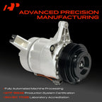 A/C Compressor with Clutch for Buick LaCrosse Cadillac SRX (2012-2016)