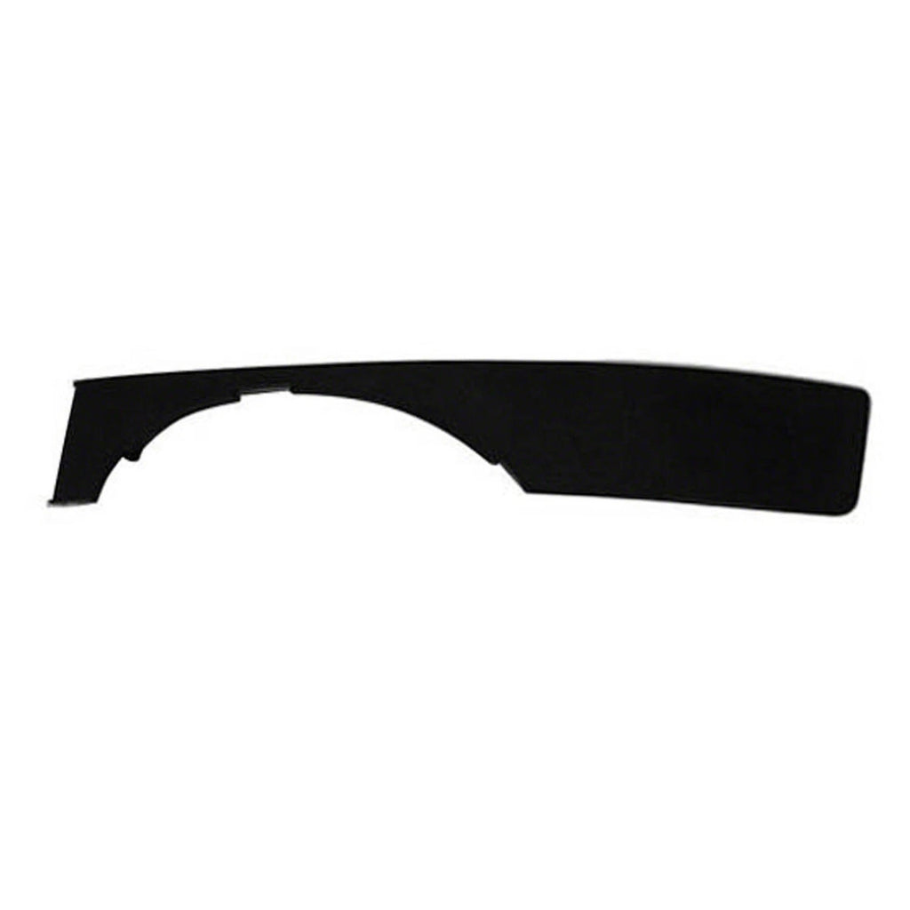 Passenger Side Fog Light Upper Trim Replacement Black Matte for Ford (2009–2018)