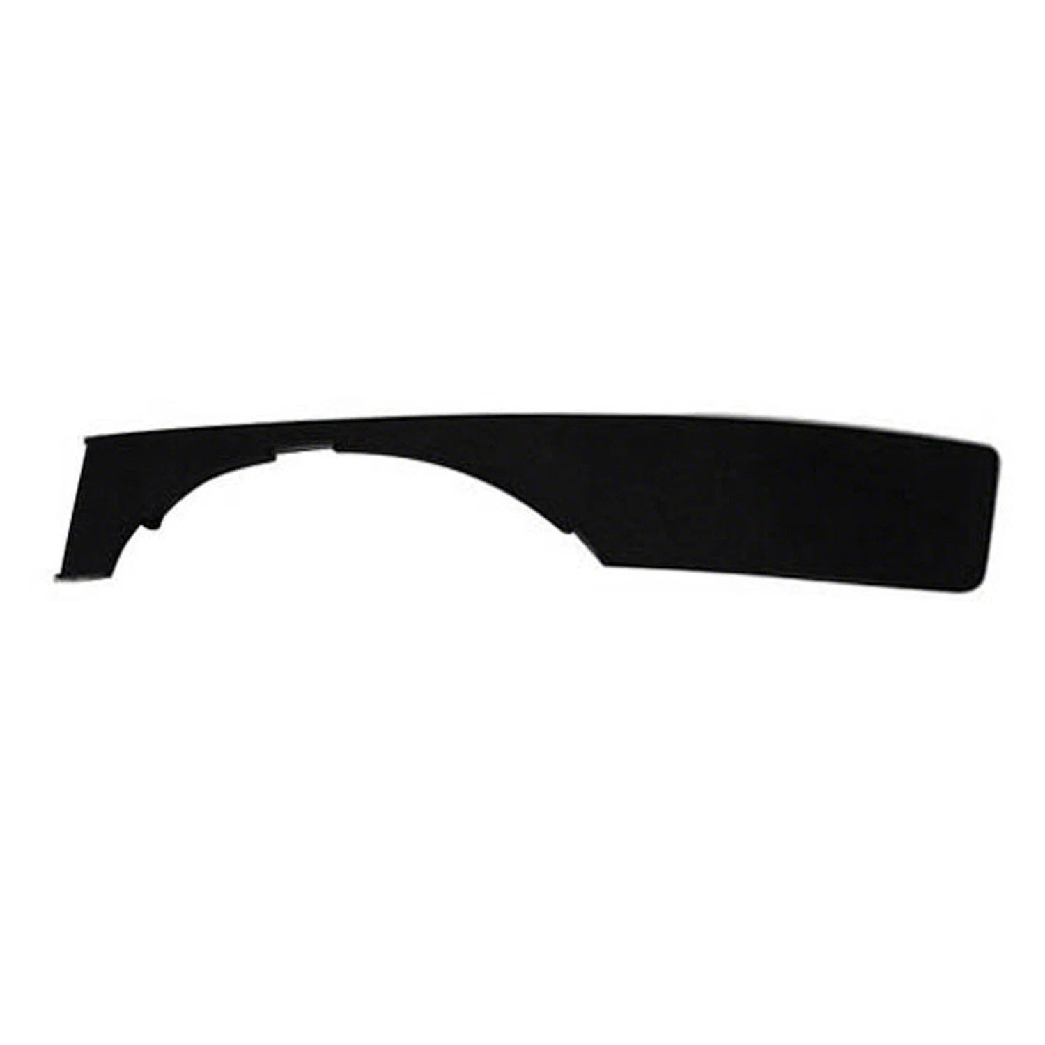 Passenger Side Fog Light Upper Trim Replacement Black Matte for Ford (2009–2018)