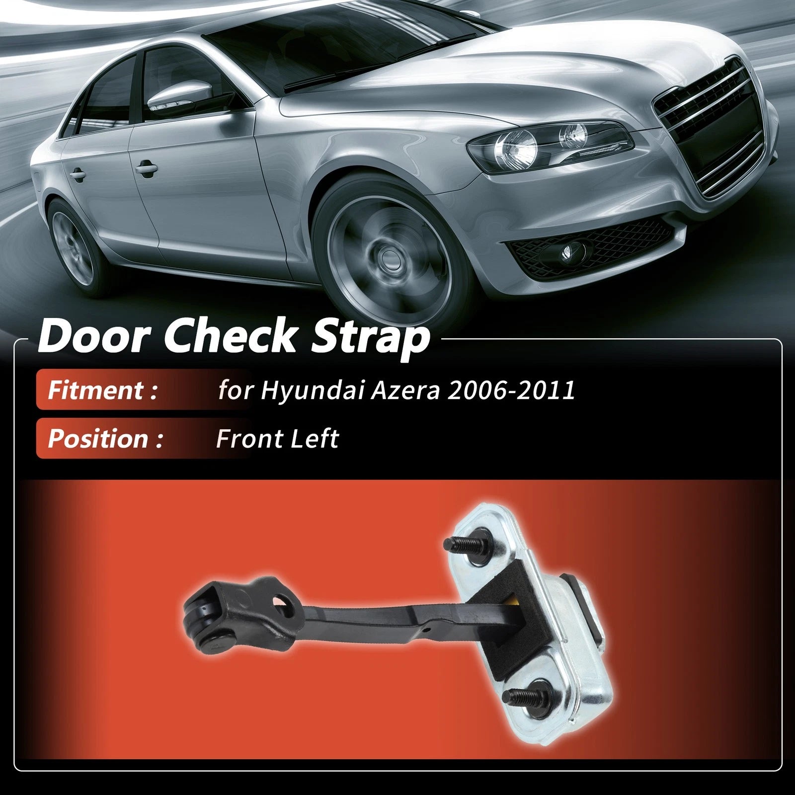 Front Left Door Check Strap for Hyundai Azera (2006–2011) No.793803L000