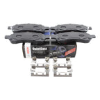 Set of 4 Bosch QuietCast Front Semi-Metallic Brake Pads for Buick Chevy GMC Isuzu Saab