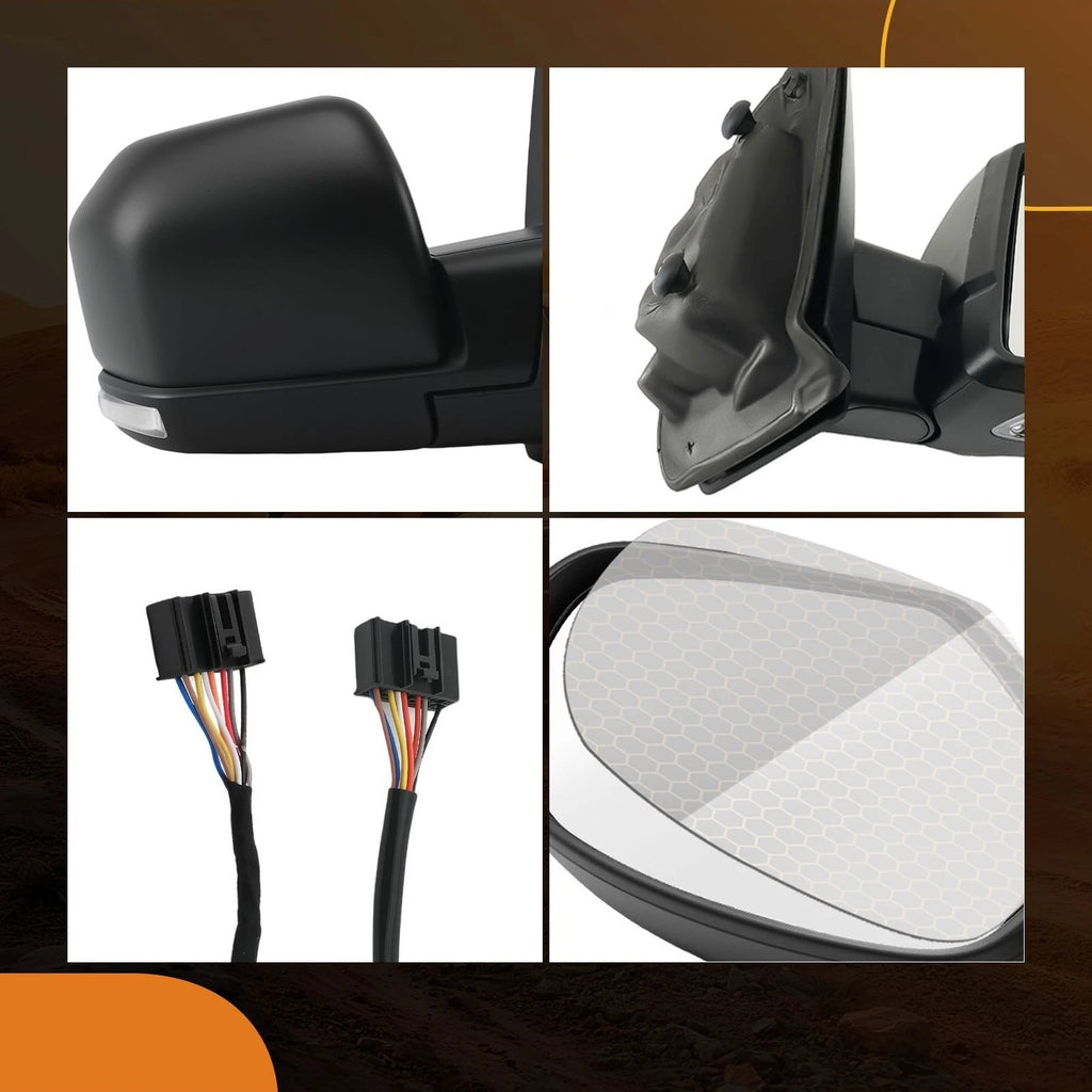 Heated Power Side Mirror for Ford F-150 (2015-2018) Blind Spot