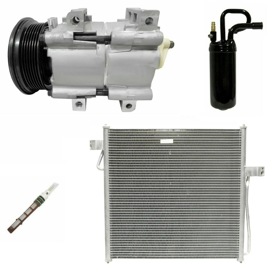 AC Compressor Kit With Condenser for Ford Explorer 5.0L (2000–2001)