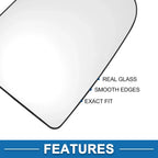 Heated Right Upper Side Mirror Glass for VW Crafter & Mercedes (2017-2023)