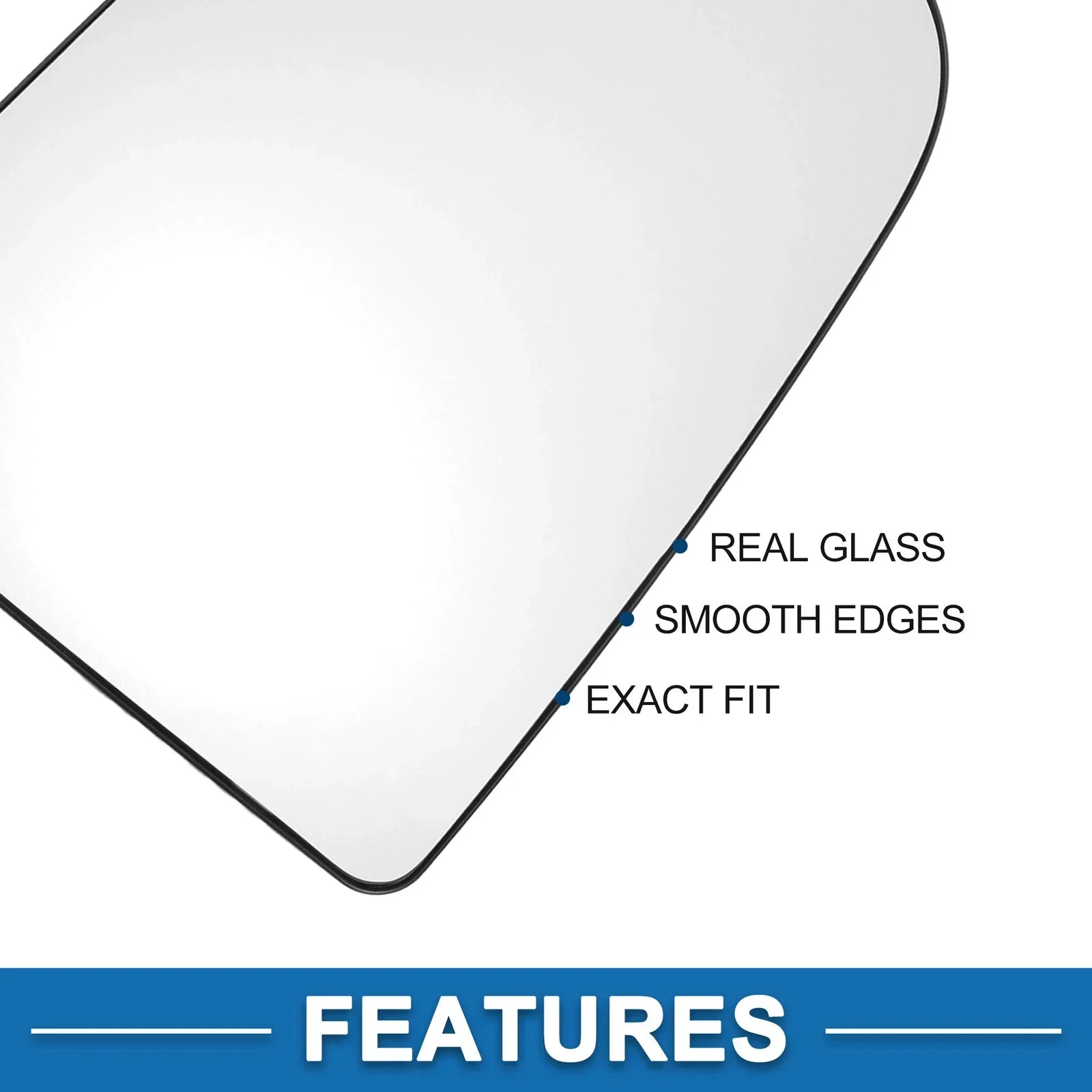 Heated Right Upper Side Mirror Glass for VW Crafter & Mercedes (2017-2023)