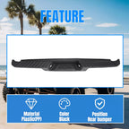 Rear Bumper Top Step Cover for Ford F-150 (2009–2014) - Black, Textured