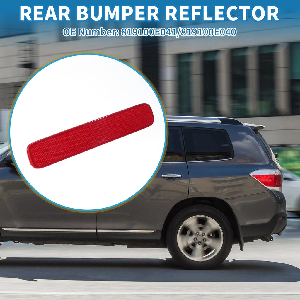 Rear Right Side Bumper Reflector No. 819100E041 for Toyota Highlander (2011–2013)