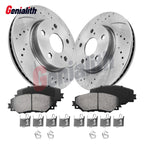 10.8'' Front Rotors & Ceramic Brake Pads for Toyota RAV4 Prius V Scion xB (2013–2018)