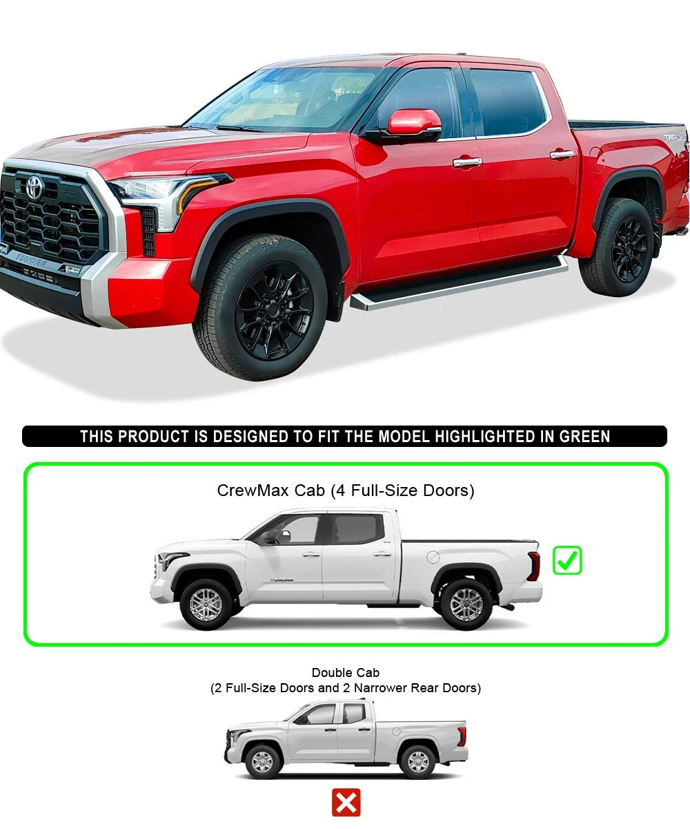 Running Boards for Toyota Tundra CrewMax (2022-2026)