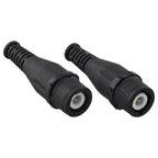 BNC Male Adapter Set of 2 for Video and Power Supply Integration