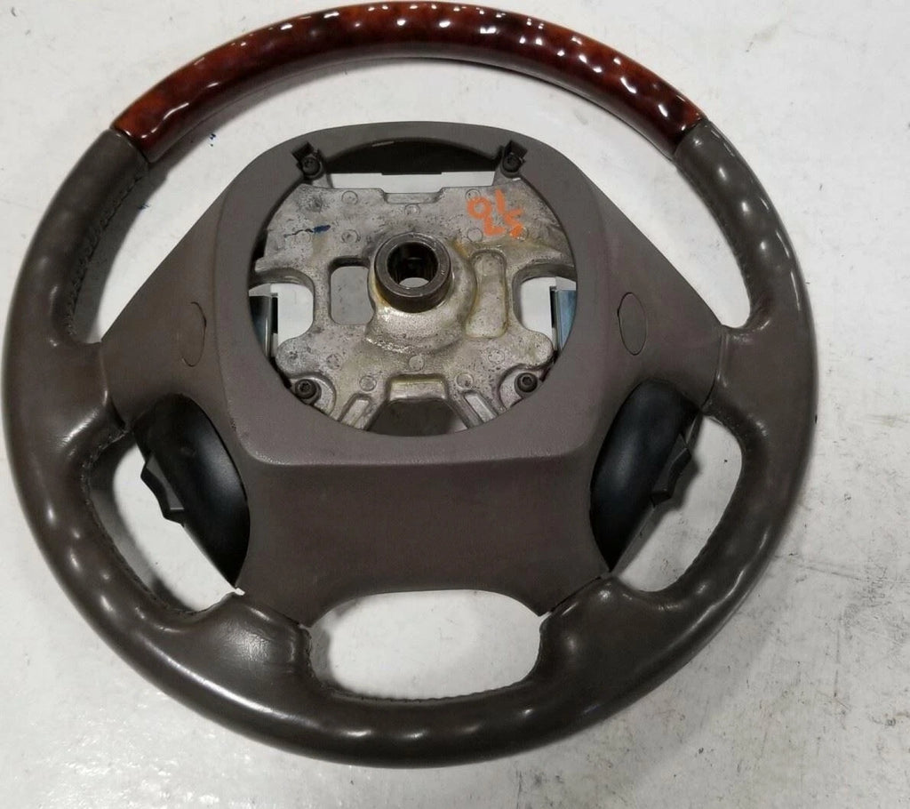 Steering Wheel for Lincoln LS (2000–2002) Parchment Wood Grain with Switches XW4A