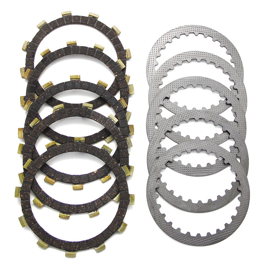 Clutch Friction Disc Plate Kit for Suzuki TM75M TS75A TS90 TS100L TC100B TS50L (1975–1980)