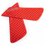Red Tank Traction Gas Pad Knee Grips for Ducati 848/1098/1198 (2008–2018)