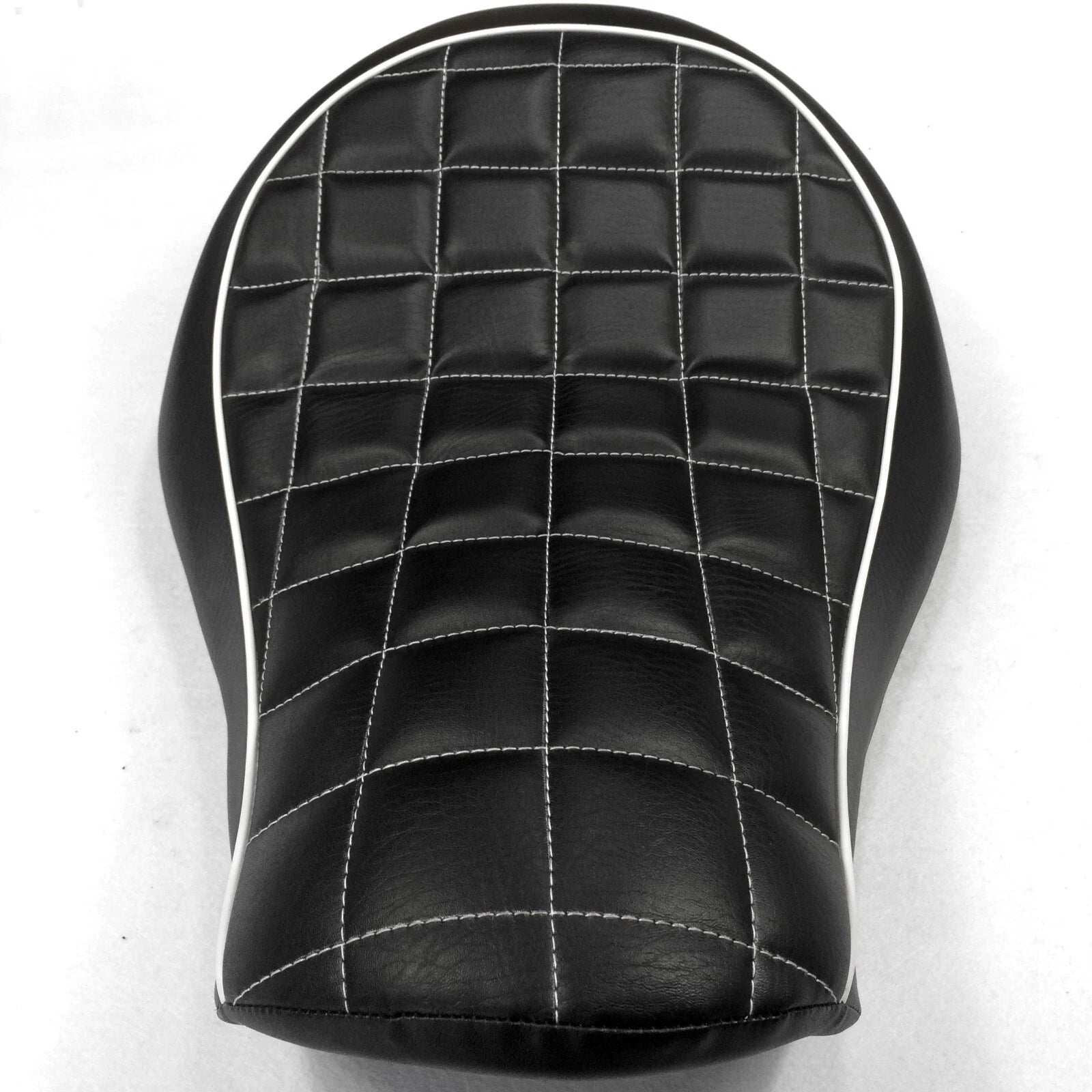 Solo Driver Seat for Harley XL883N XL883L XL883X (2005–2013) Leather
