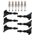 6X Ignition Coils & Plugs for Kia Cadenza (2016–2020) V6 3.3L UF-863