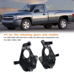 2" Drop Lowering Spindles for Chevrolet Silverado 1500 (1999-2007)