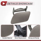 Front Left Washer Nozzle Cover Cap for Audi Q5 (2013–2017) 1Pcs Brown