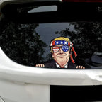 Waterproof Vinyl Car Sticker Funny Decal for Window Bumper
