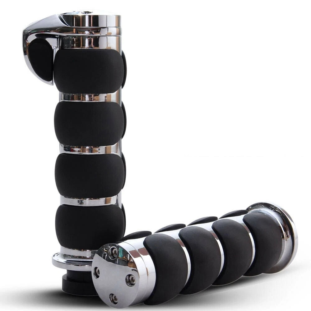 1" Motorcycle Handlebar Hand Grips for Harley Touring Street Electra Road