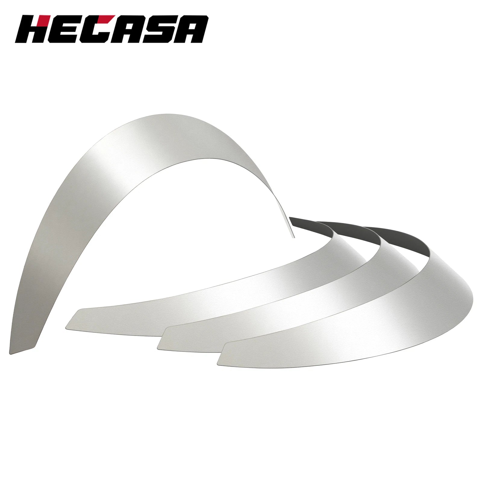 Set of 4 Universal Steel Fender Flares for JDM Style (28"-30" Wheel Openings)