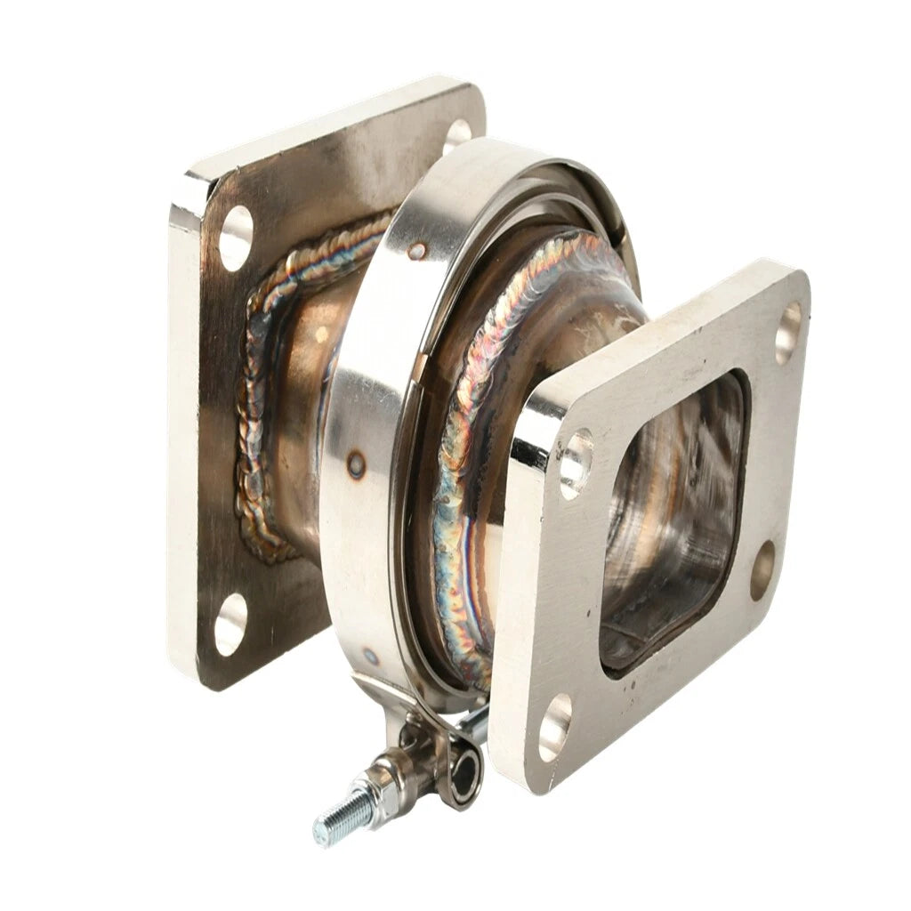 T4 to T3 Turbo Inlet V Band Stainless Steel Rotation Conversion Adapter Flange