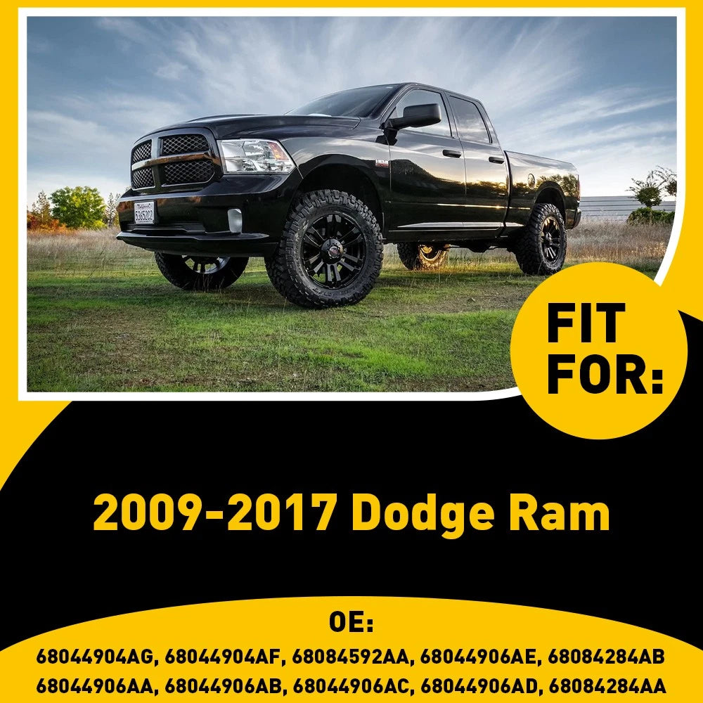 Tailgate Handle with Backup Camera for Dodge Ram 1500 2500 3500 (2009–2017)