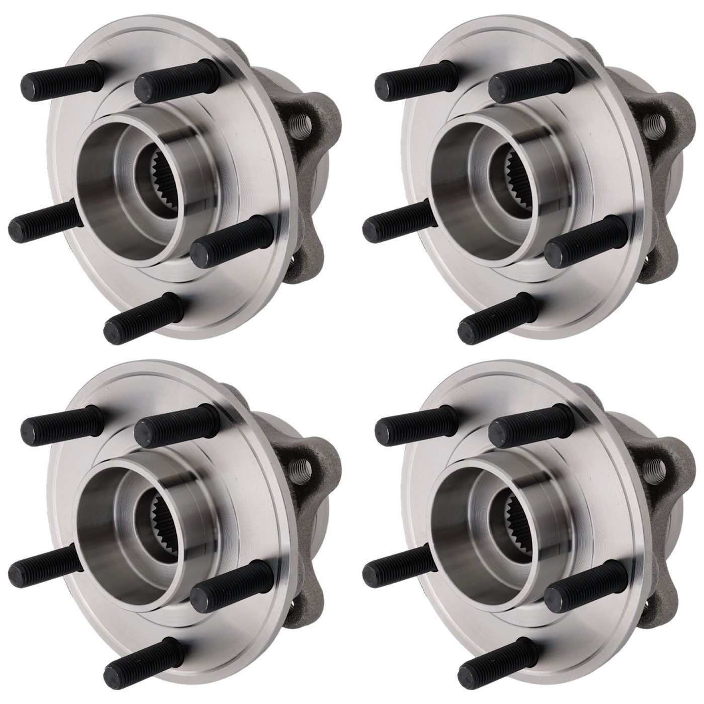 Set of 4 Wheel Hubs for Ford Fusion