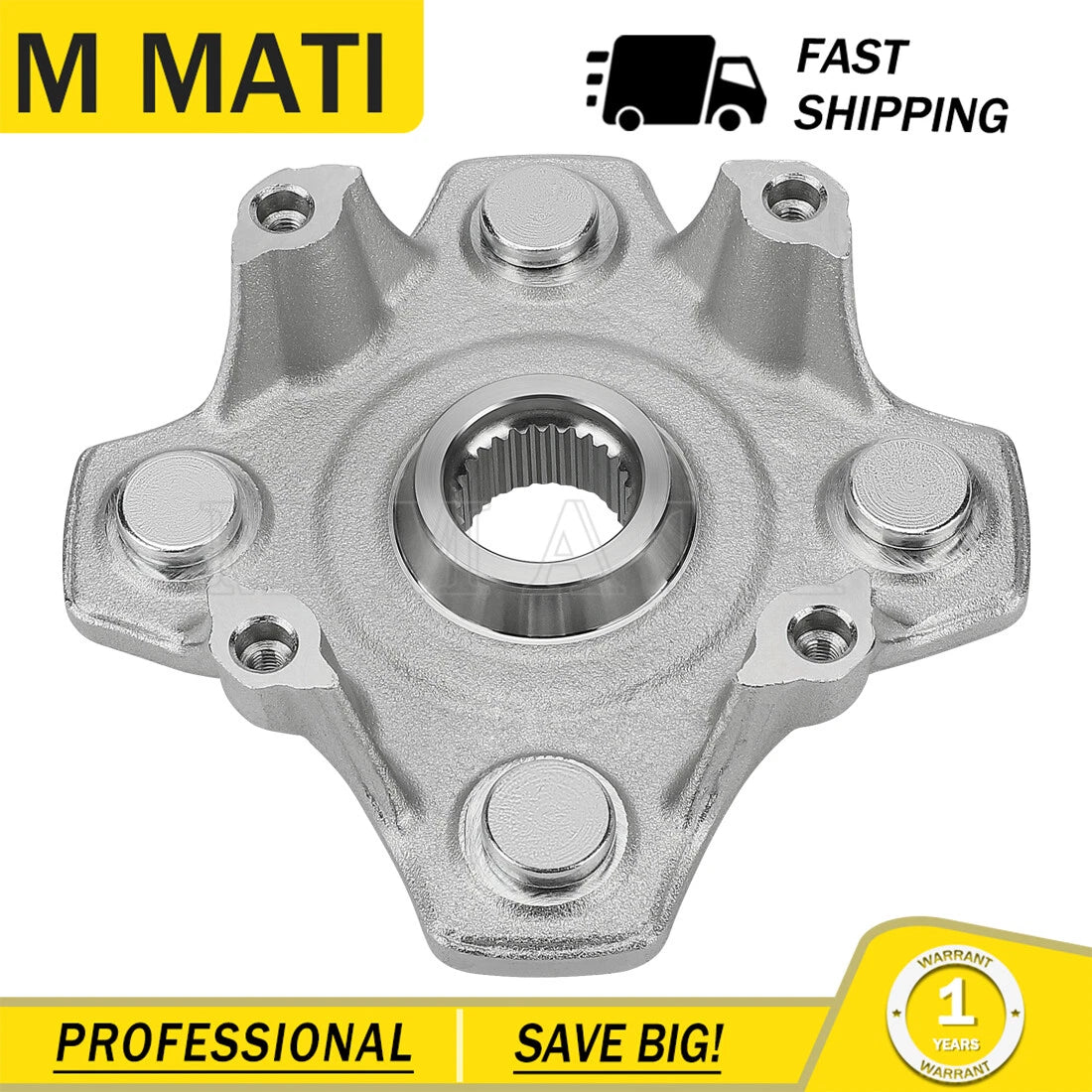 Front Wheel Hub for Arctic Cat Prowler 550/XT-550 650/XT-650 HDX 500 700