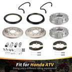 Front Brake Drum Shoes Kit & Wheel Cylinder for Honda FourTrax 300 (1995–2000)