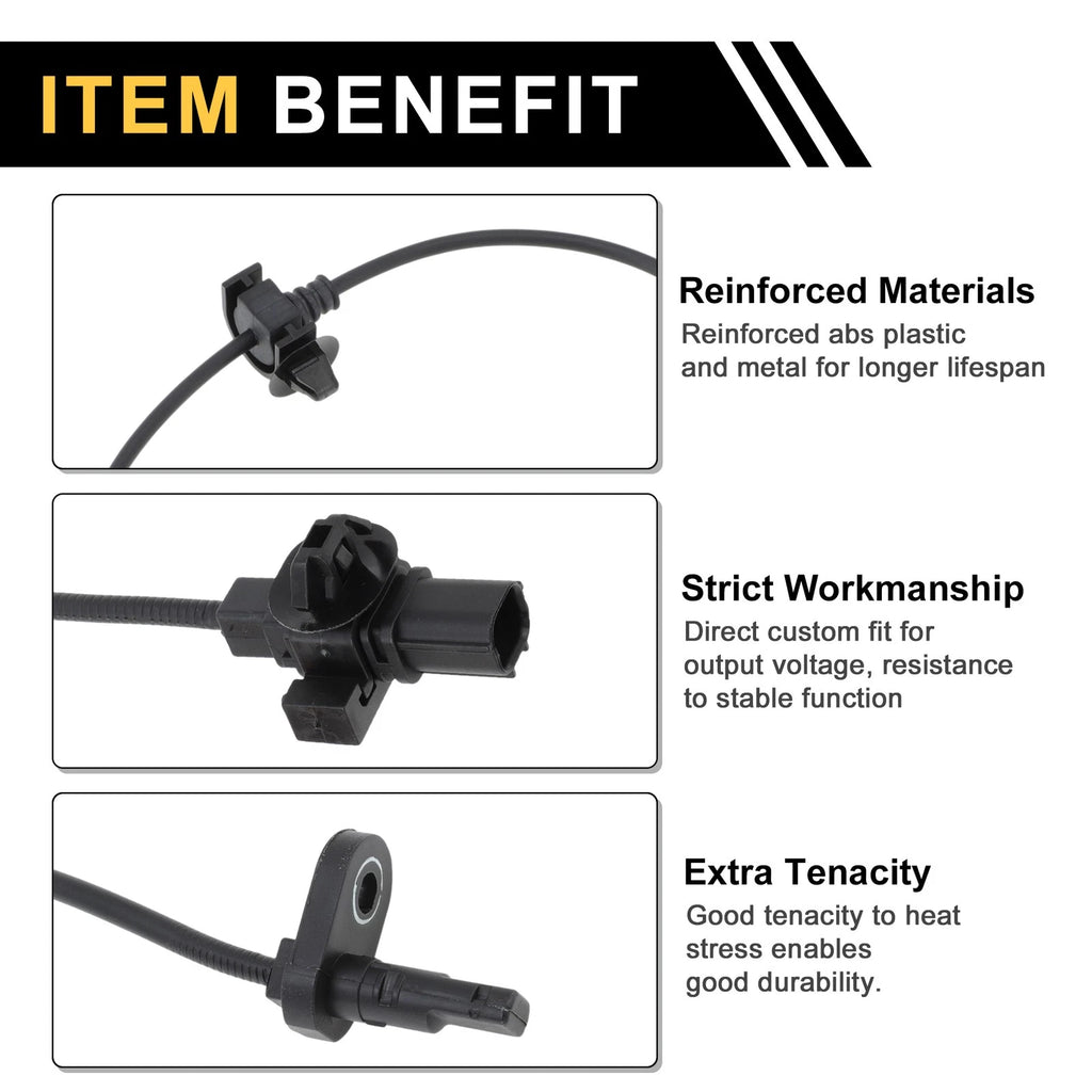 ABS Wheel Speed Sensor No. 57455SNAA01 for Honda Civic (2016–2021)