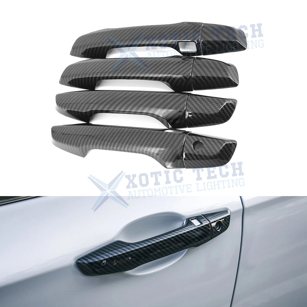 Carbon Fiber Look Door Handle Cover for Honda CR-V (2017–2022)