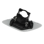 Right Side Front Bumper Headlight Washer Nozzle Cover for BMW 328i Gray