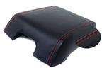 Center Console Armrest Cover for Ford F150 (2015–2019) Red Stitch