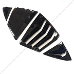 Gloss Black Rear Window Vent Louver Cover for Toyota Camry (2025–2025)