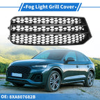 Fog Light Grill for Audi A1 (2010–2018) No. 8XA807682B Honeycomb Black