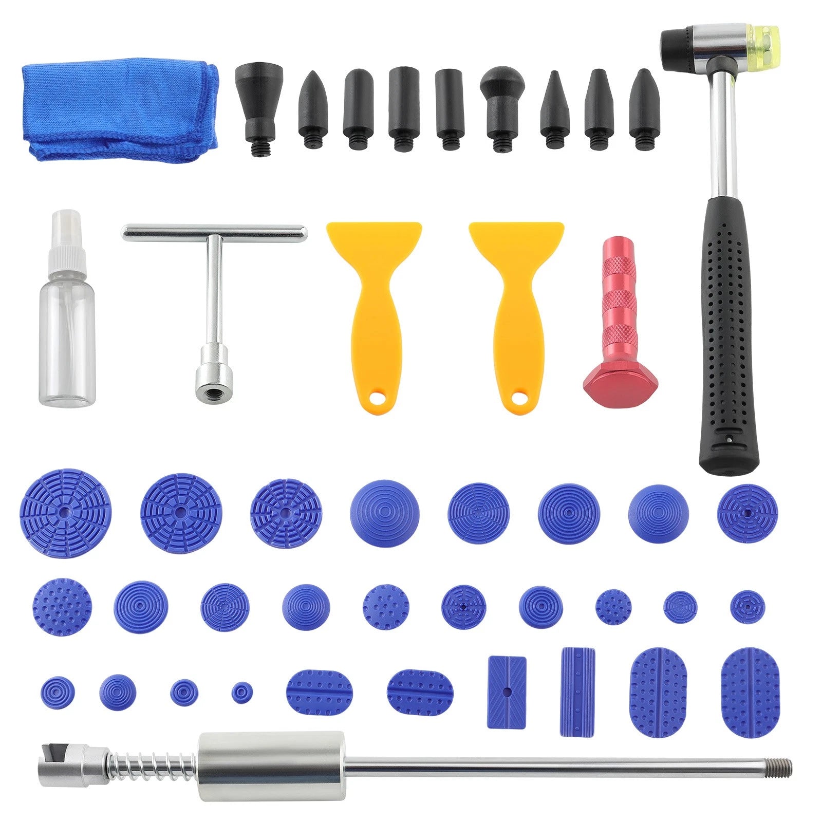 Dent Repair Tool Slide Hammer T Bar Puller for Auto Body (Universal)