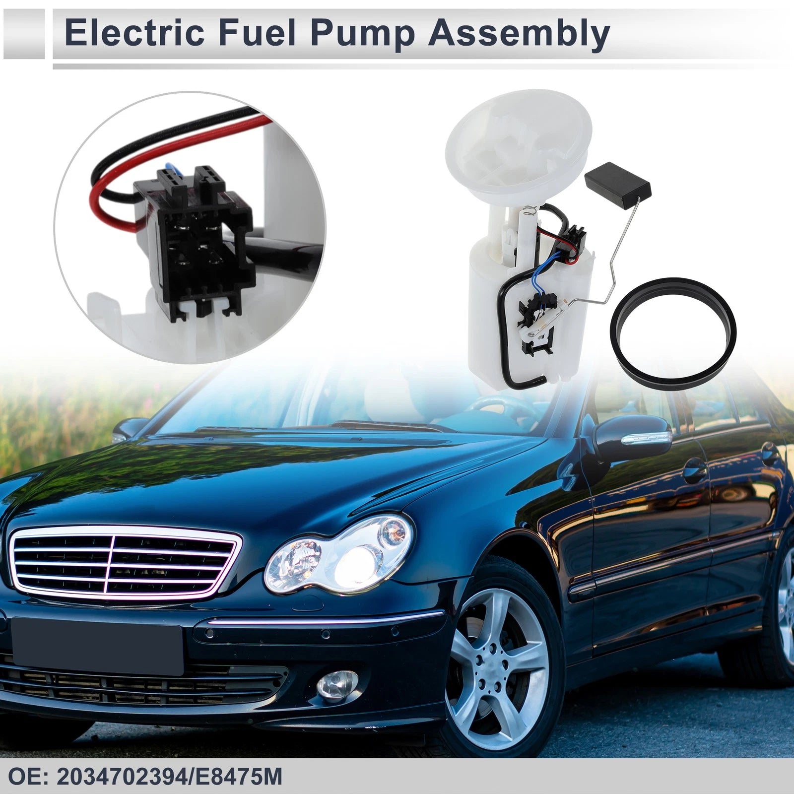 Fuel Pump Assembly for Mercedes Benz C230 W203 (2001–2007) No. 2034702394