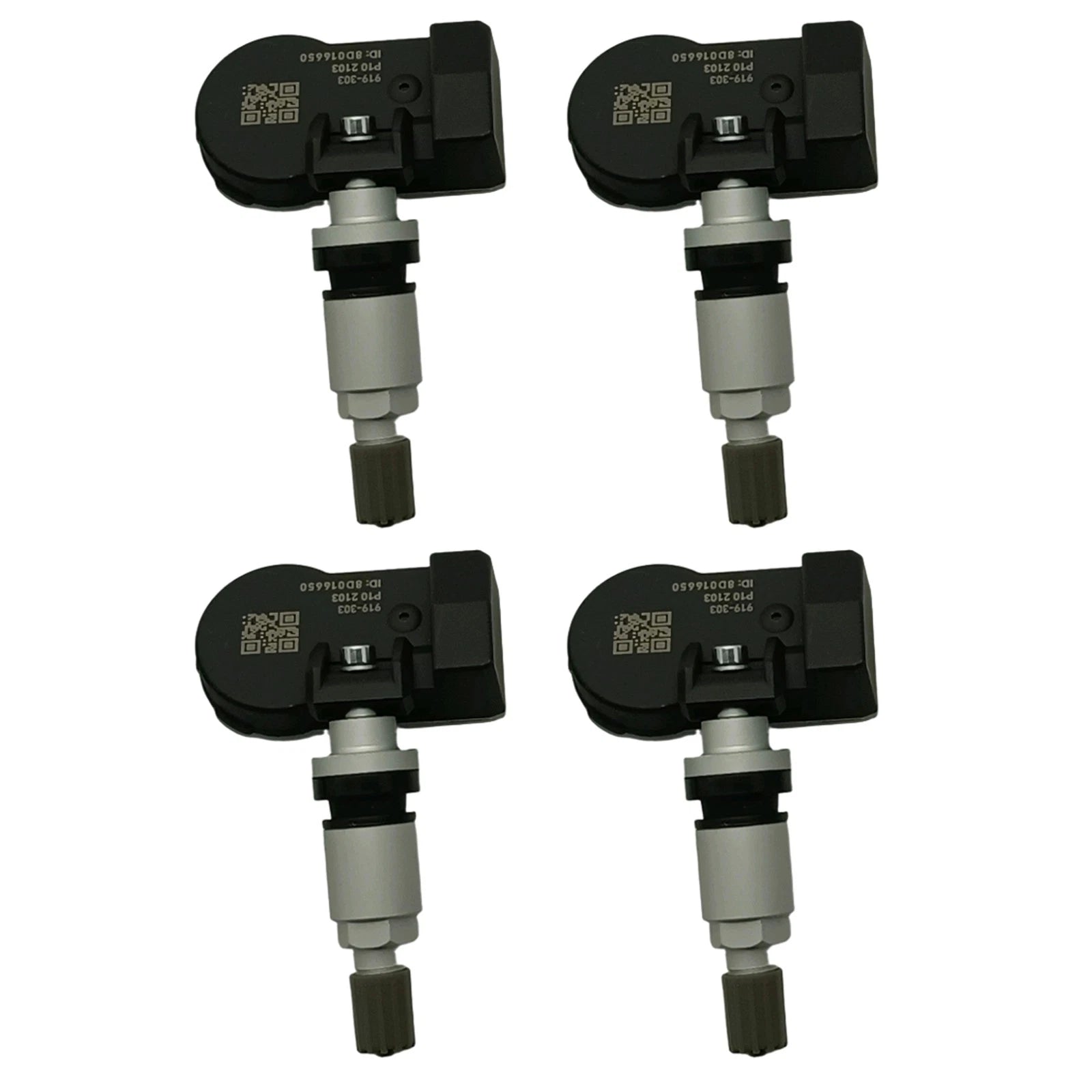 Set of 4 Tire Pressure Monitoring Sensors for Honda Civic Odyssey (2008–2015)