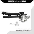 Engine Coolant Thermostat Housing Assembly for Mercedes-Benz CLA45 (2014–2019)