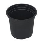 Set of 100 Plastic Flower Nursery Pots with Drainage Hole